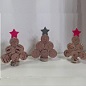 albero di Natale con tappi di sughero